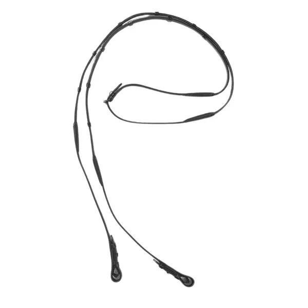Flat dressage reins for horse in leather PS of Sweden Dubai