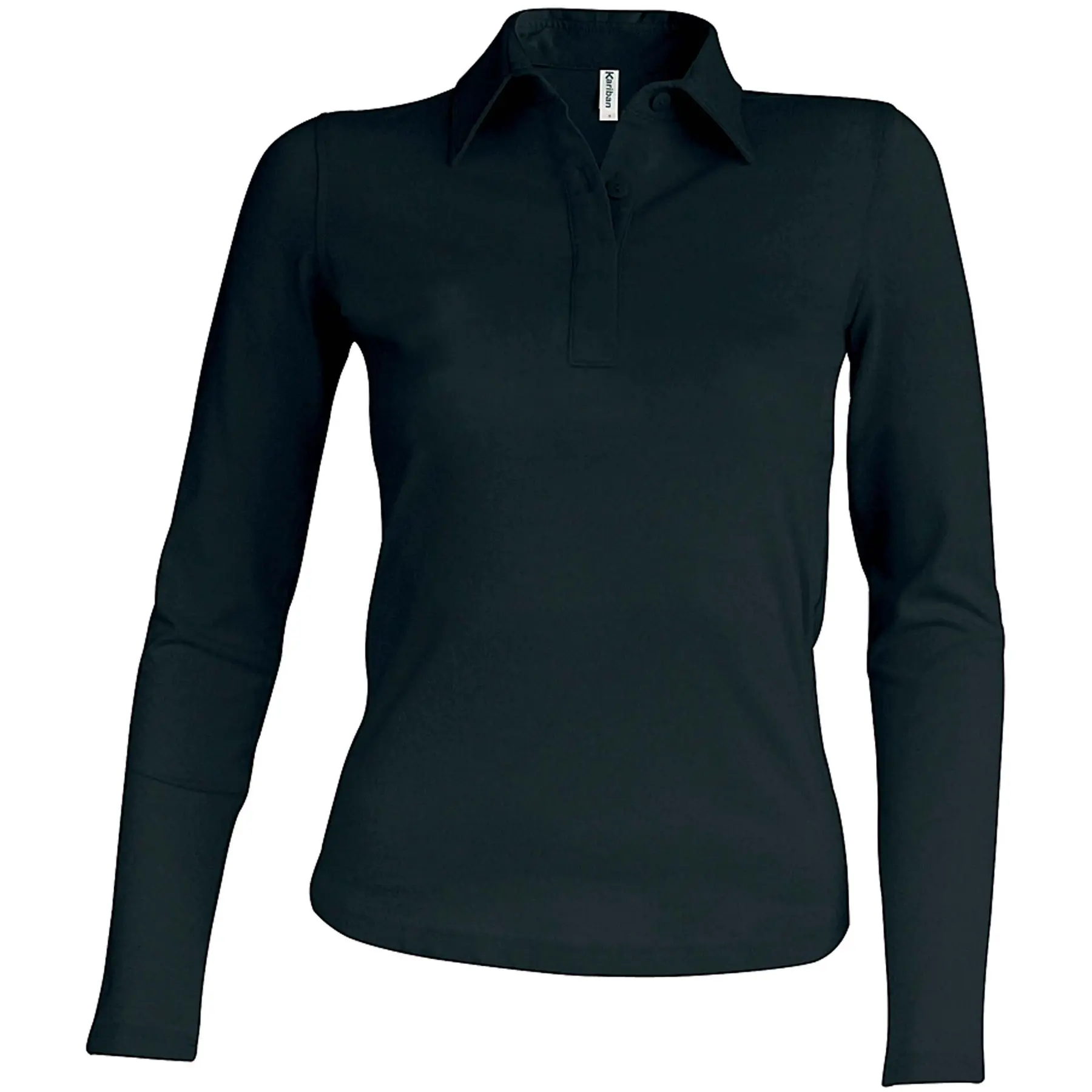 Polo donna maniche lunghe Kariban