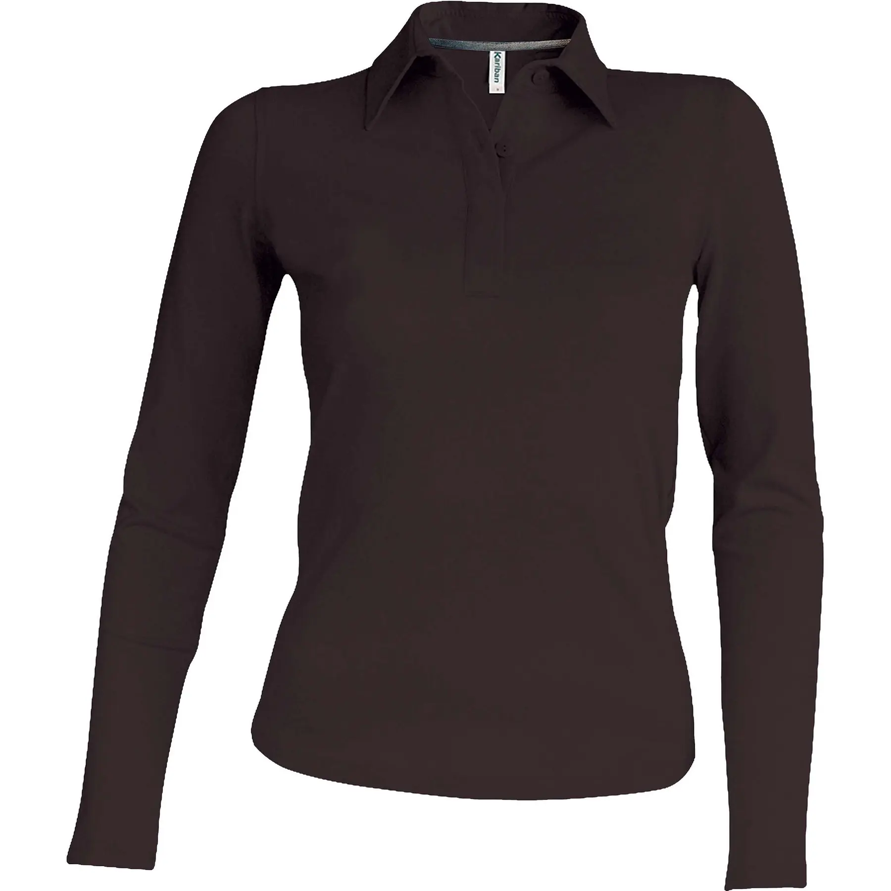 Polo donna maniche lunghe Kariban