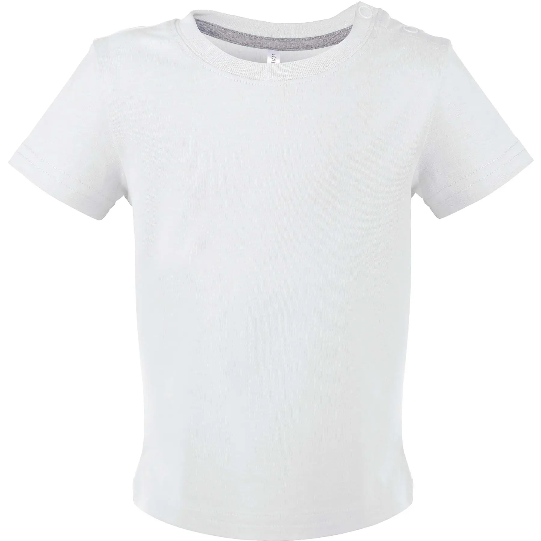 T-shirt bébé manches courtes Kariban blanc T-shirt bébé manches courtes Kariban blanc