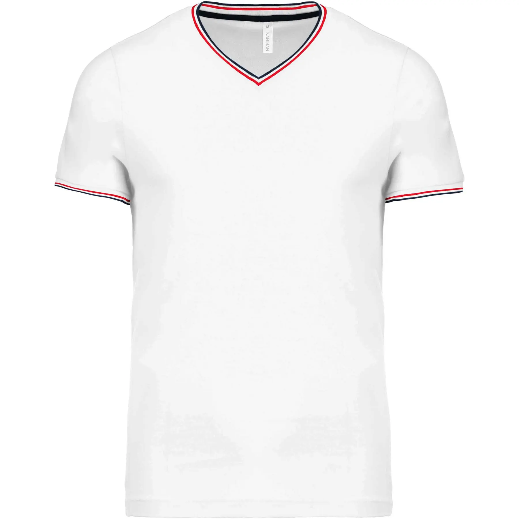 T-shirt Kariban Maille Piquée Col V