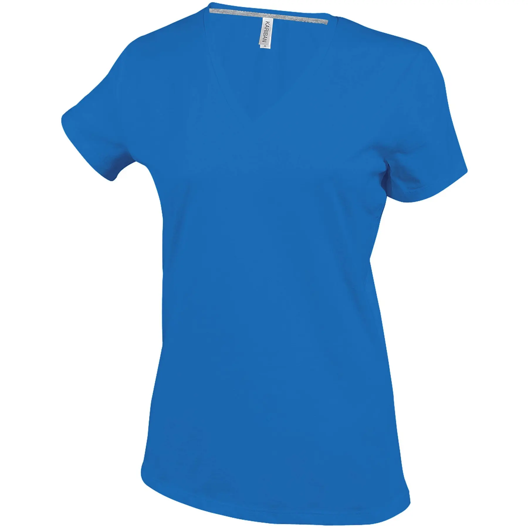 T-shirt donna aderente Kariban Col V