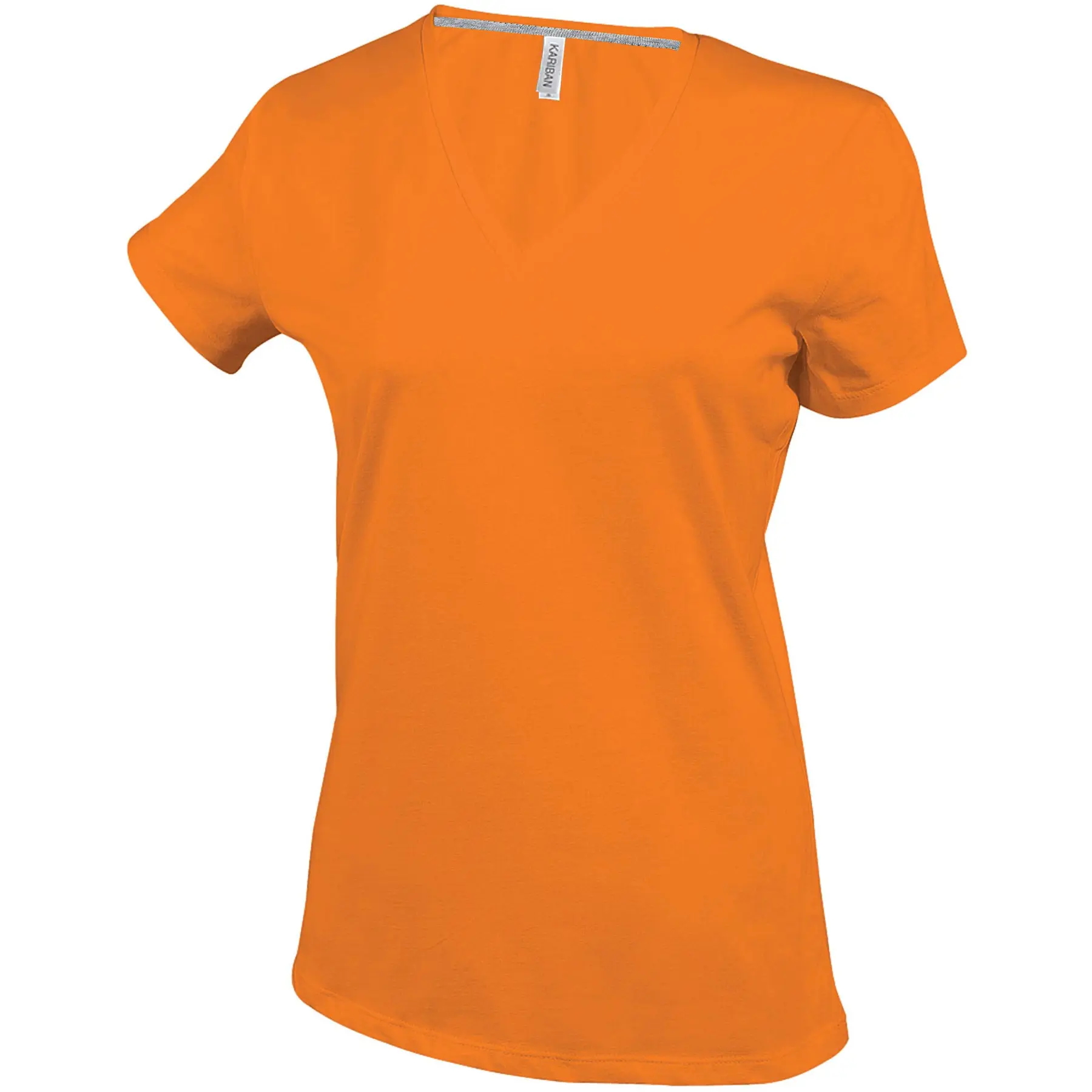 T-shirt donna aderente Kariban Col V