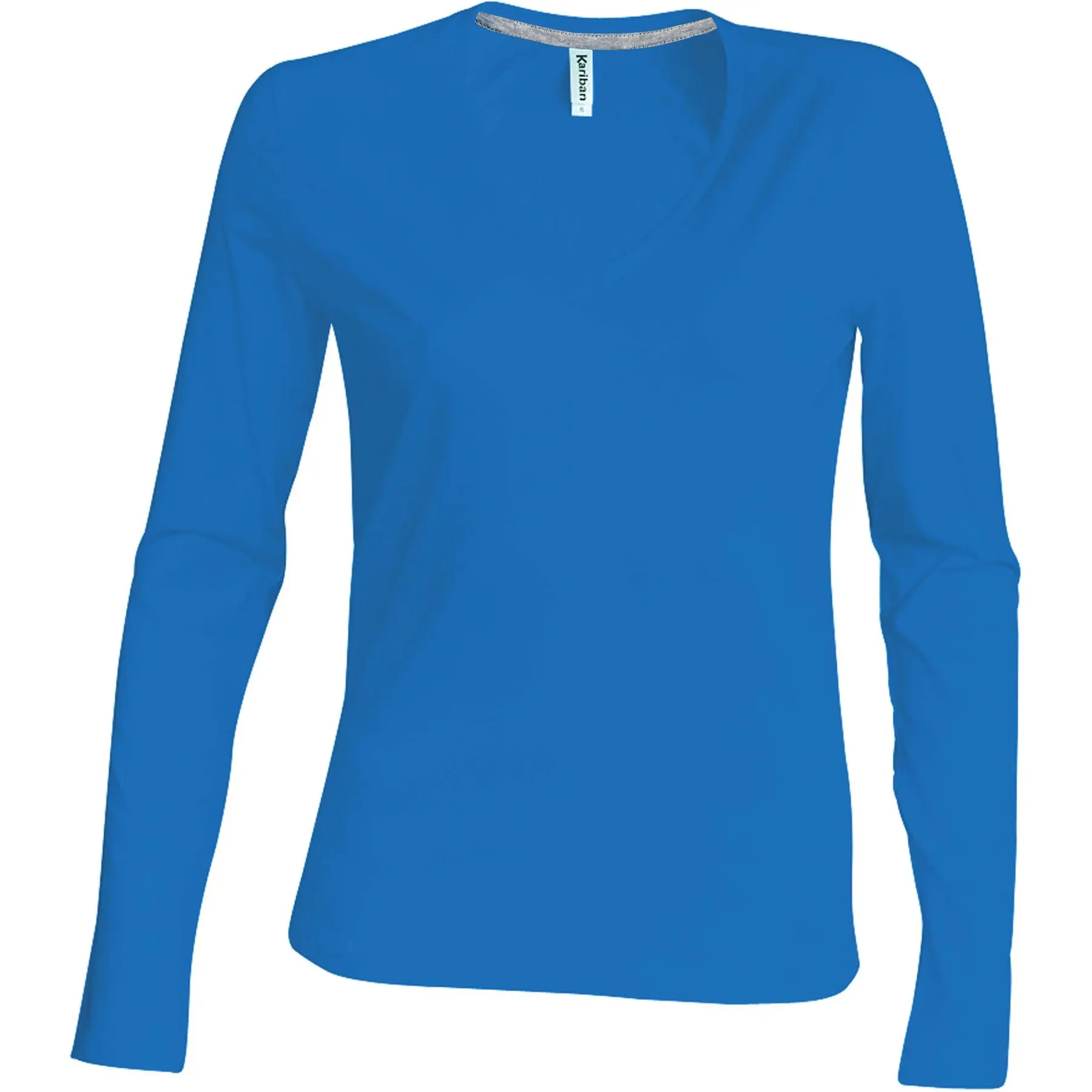 T-shirt da donna Kariban Col V