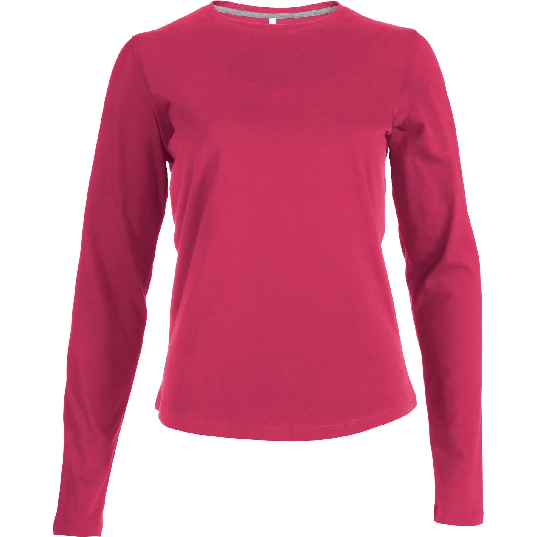 T-shirt maniche lunghe donna Kariban Girocollo