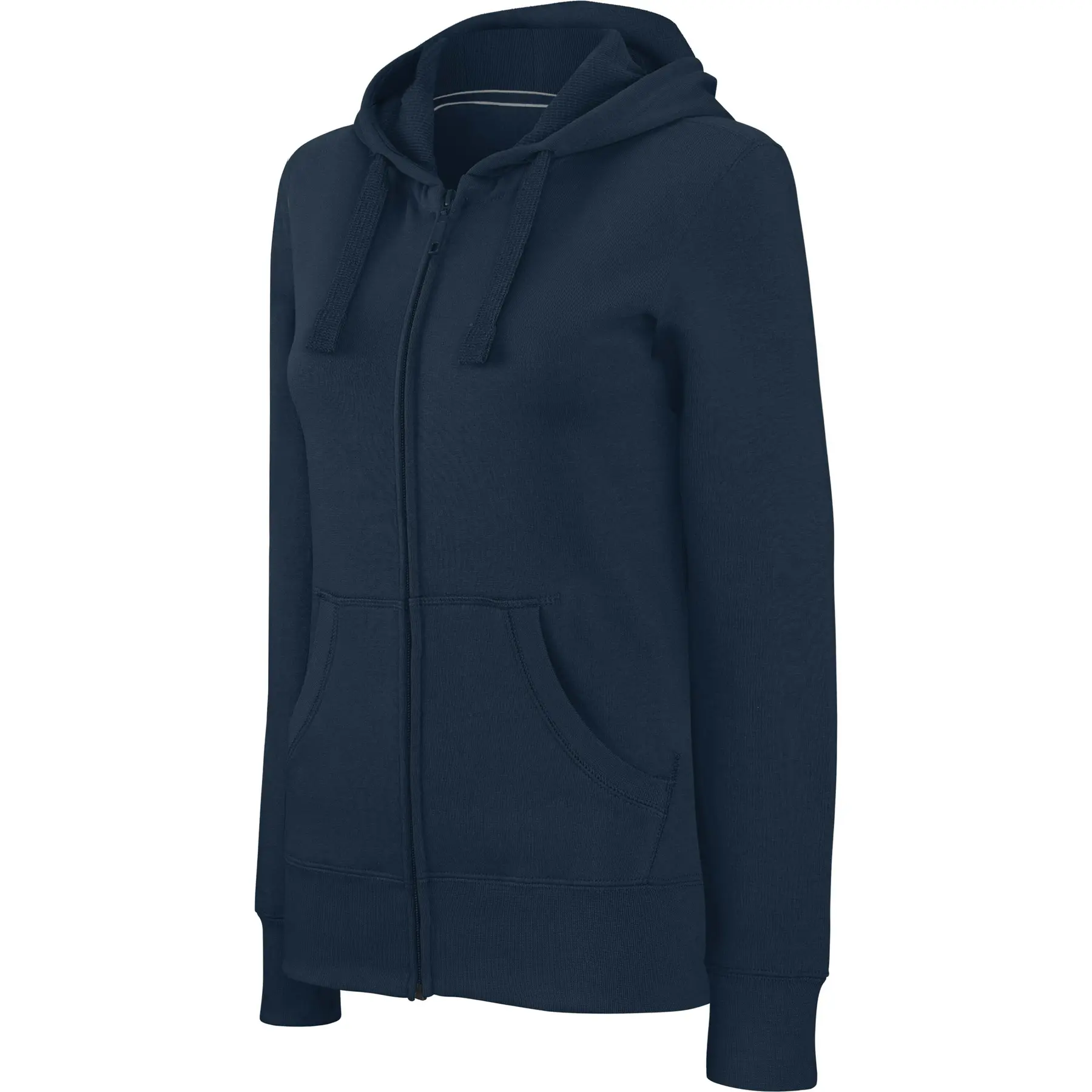 Felpa donna con zip e cappuccio Kariban