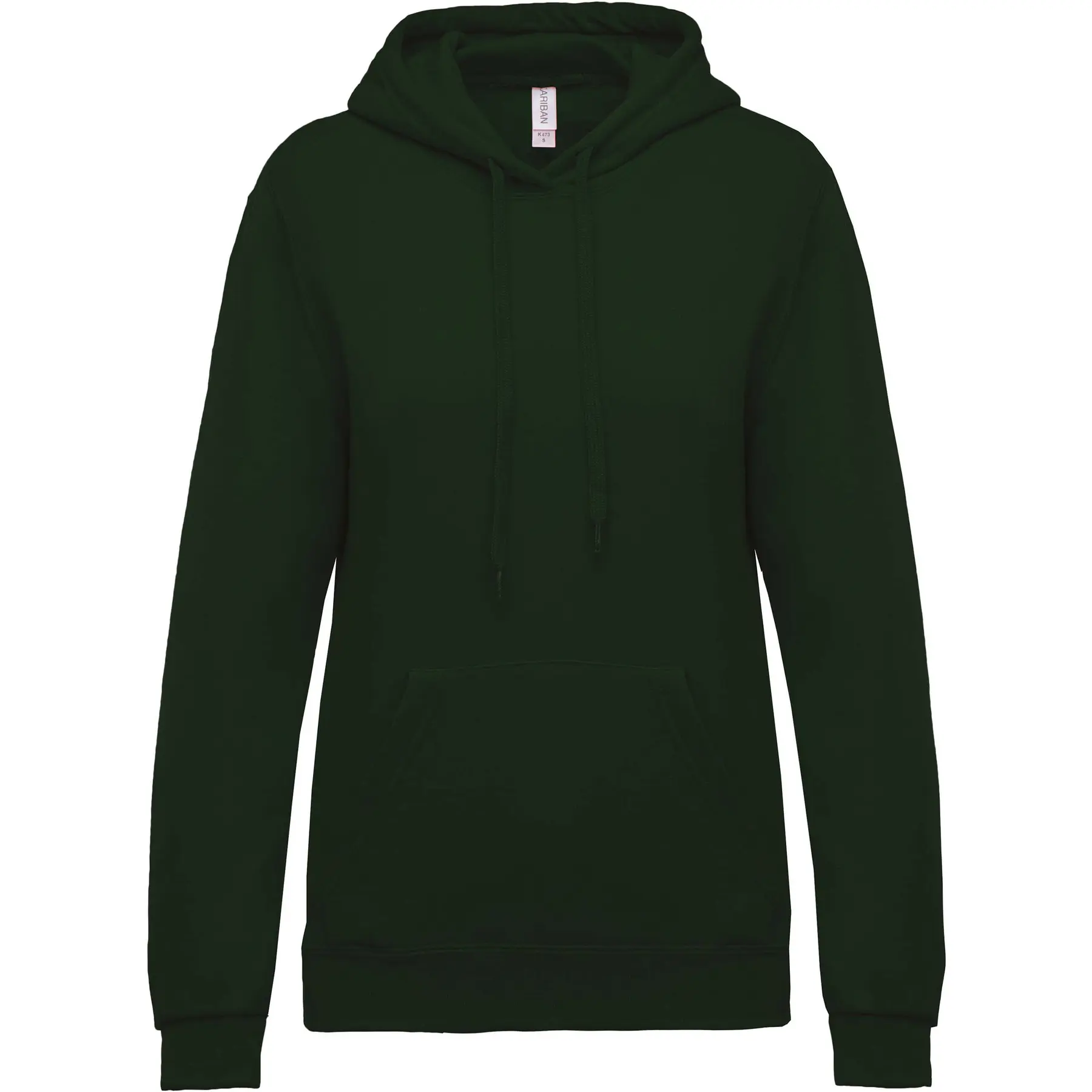 Kariban Eco damessweater met capuchon K473 - Forest Green - L