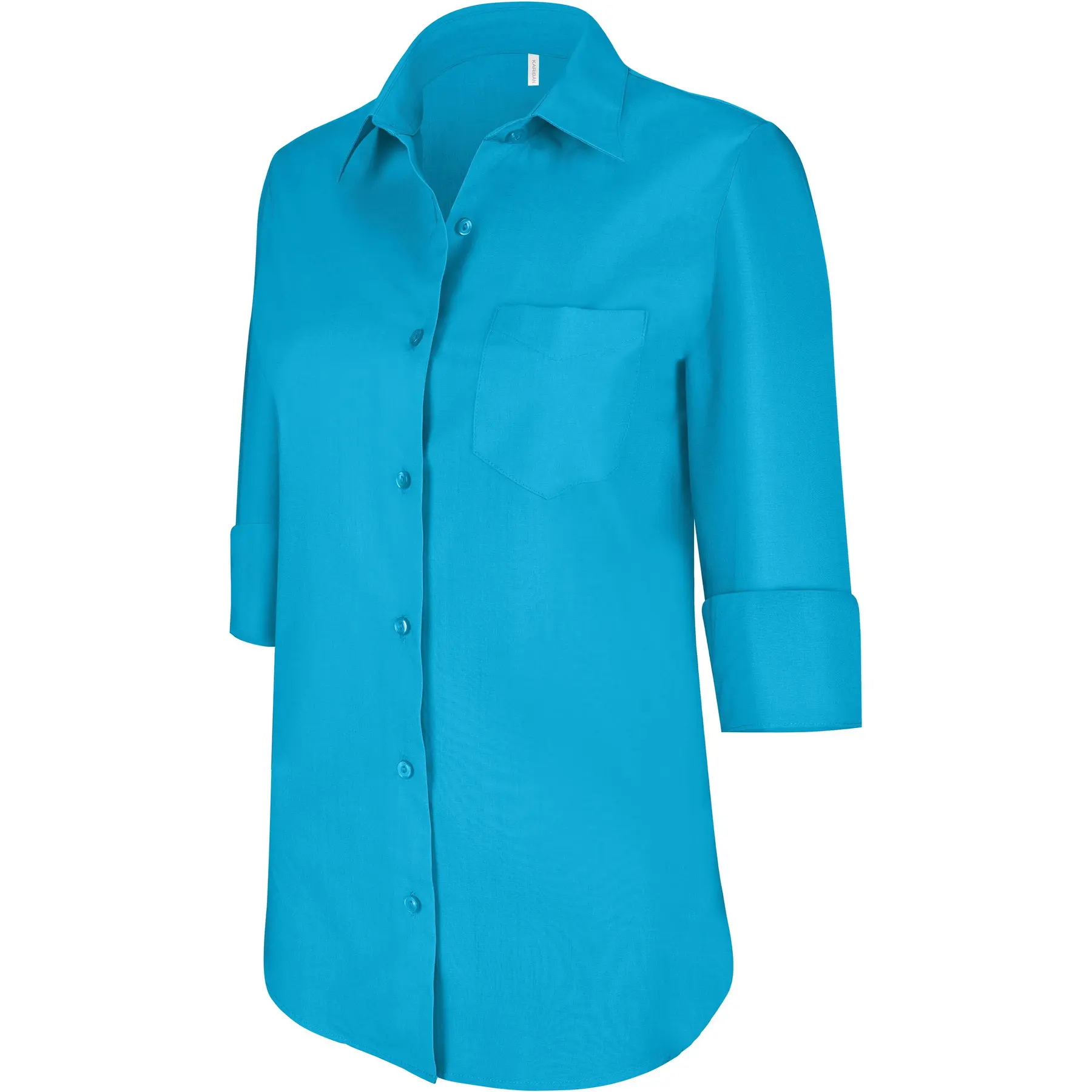Camicia da donna Kariban Manches 3/4
