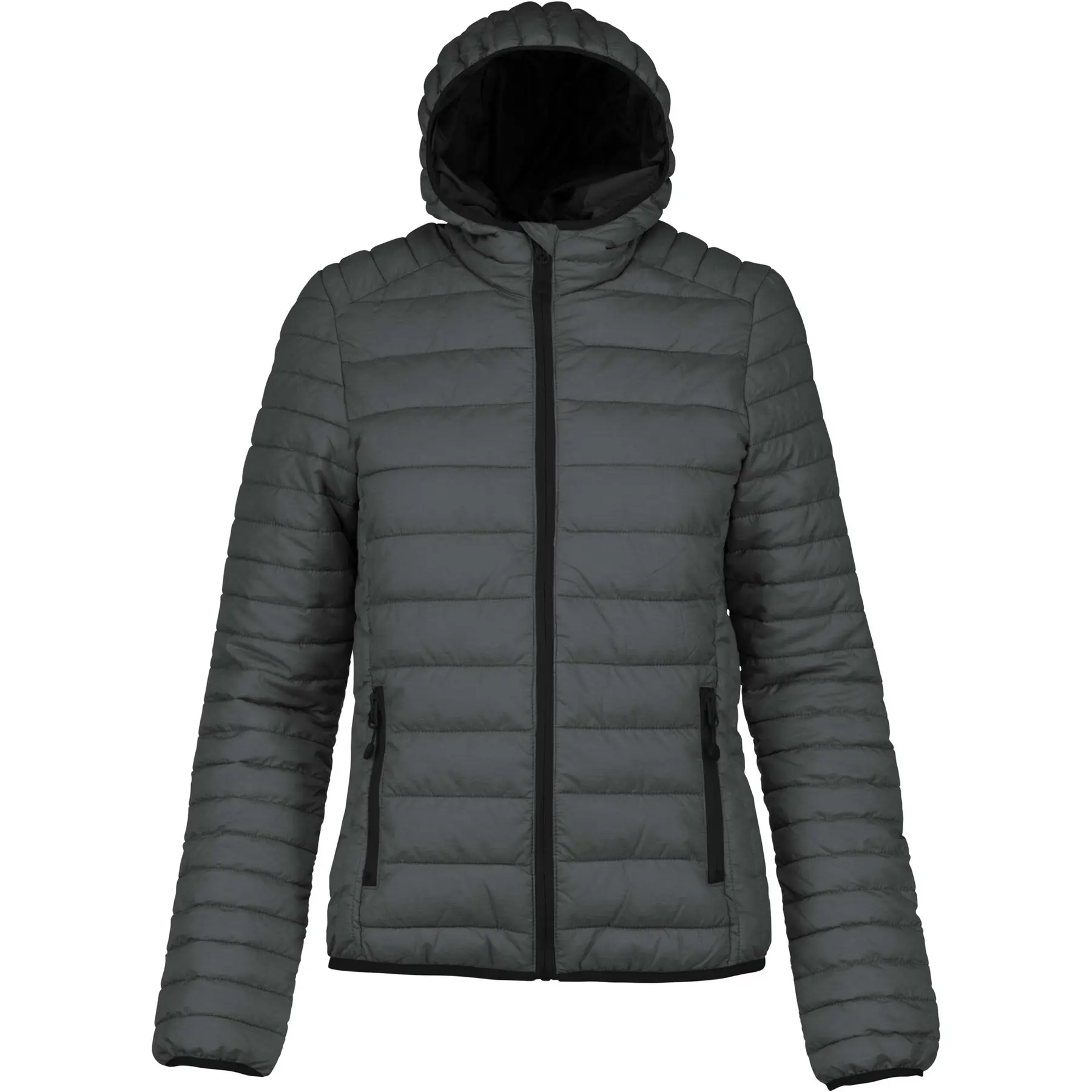 Damen-Daunenjacke Kariban Légère Capuche