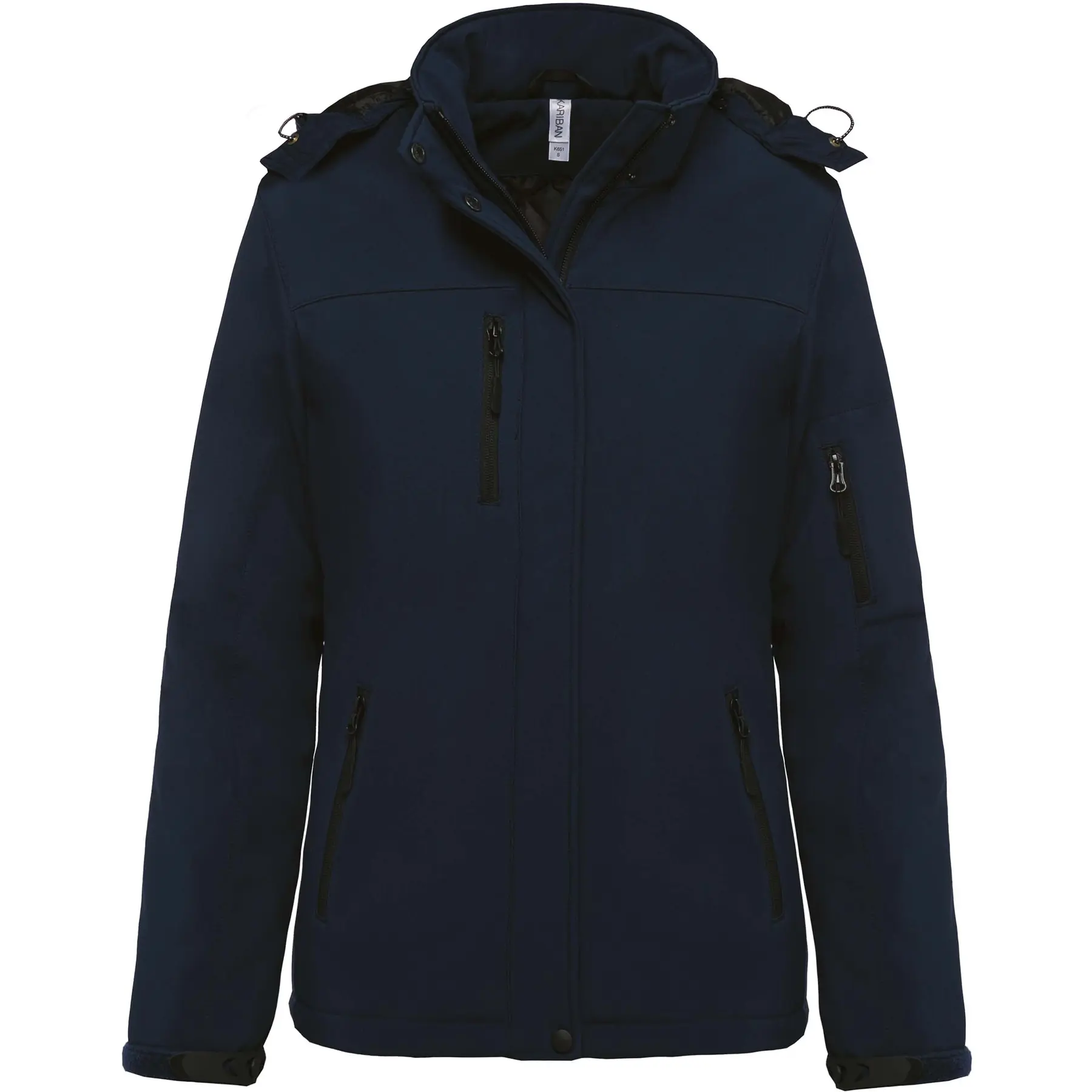 Parka da donna Kariban Softshell doublée capuche