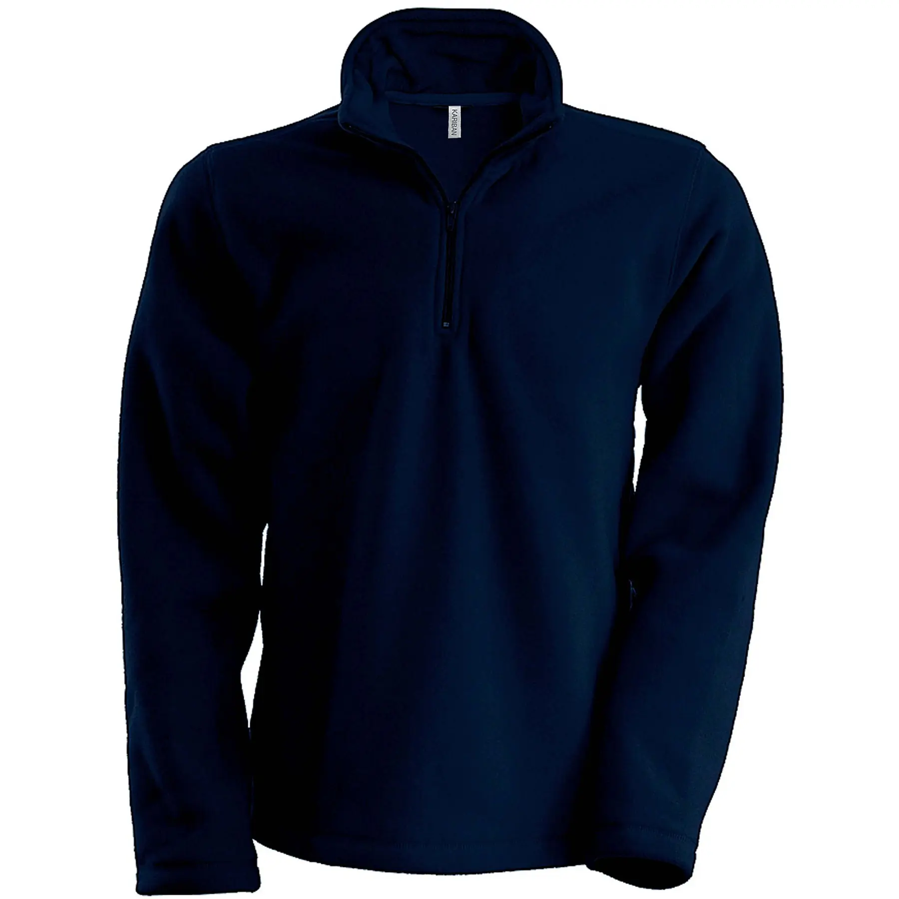 Fleecejacke mit Reißverschlusskragen Kariban Enzo