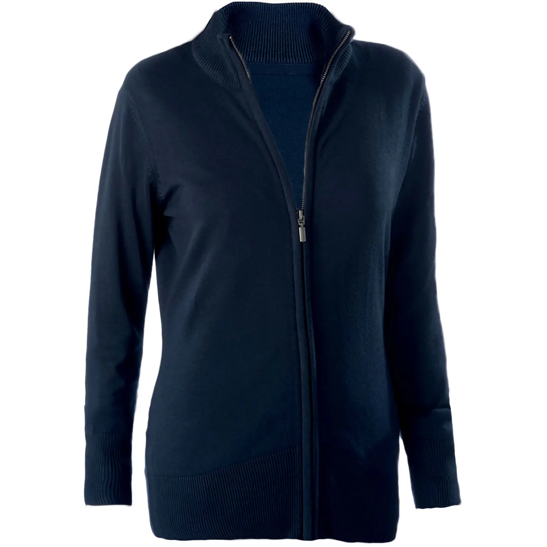 Damen Zip-Cardigan Kariban