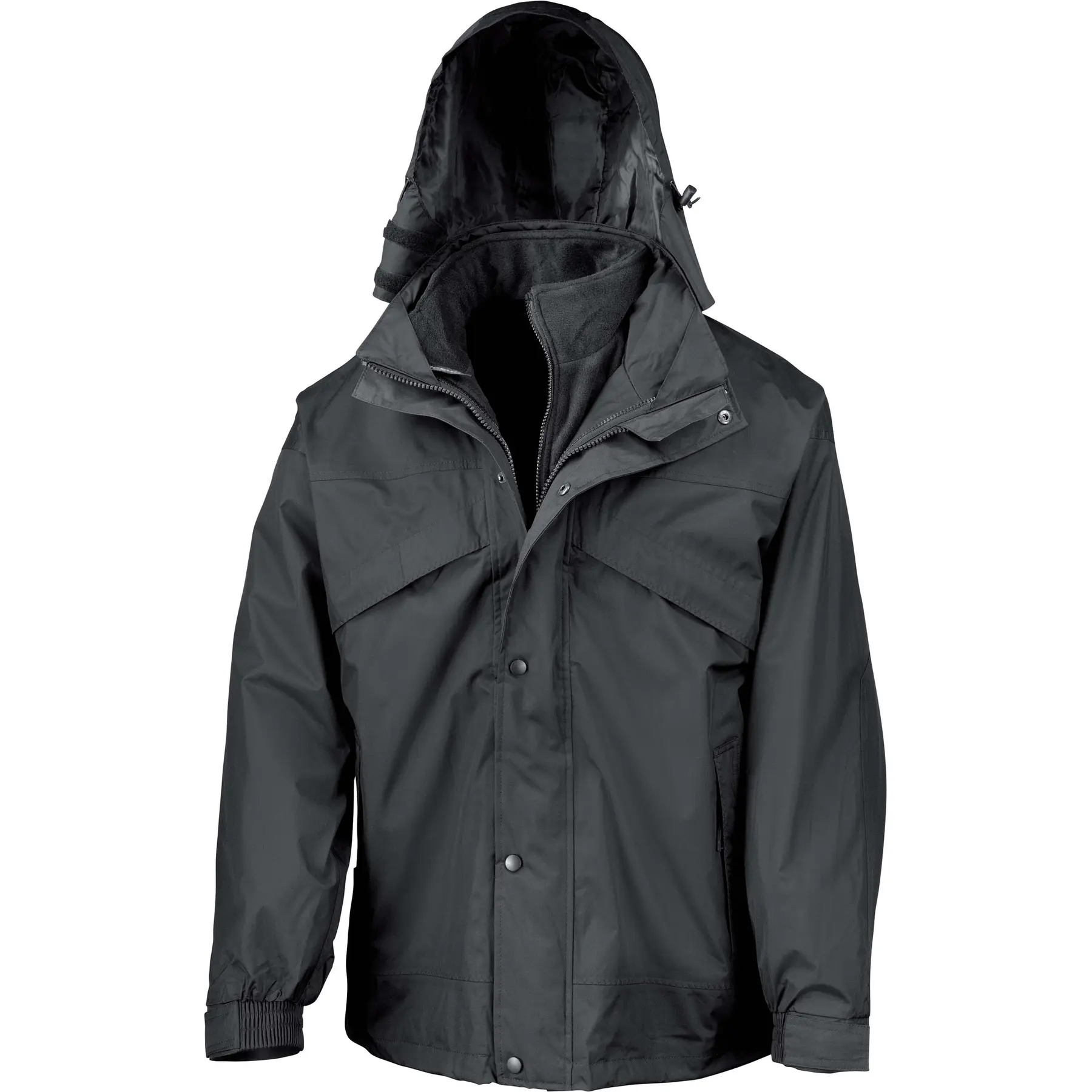 Giacca Result 3 in 1 Zip & Clic