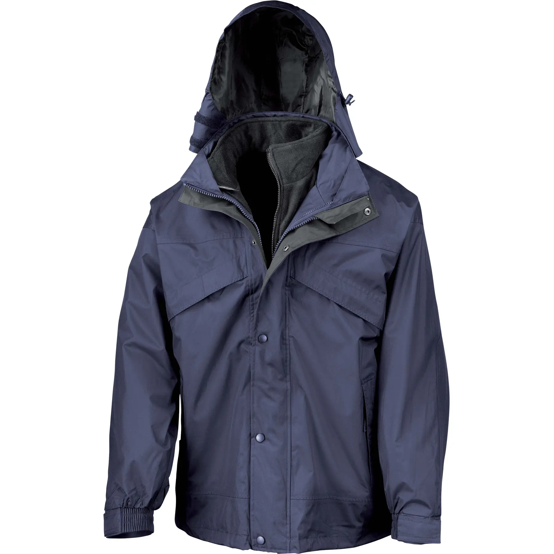 Giacca Result 3 in 1 Zip & Clic