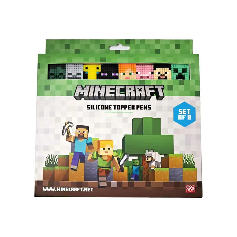 Stylo Puckator Minecraft Topper Fine Point (x8) Stylo Puckator Minecraft Topper Fine Point (x8)