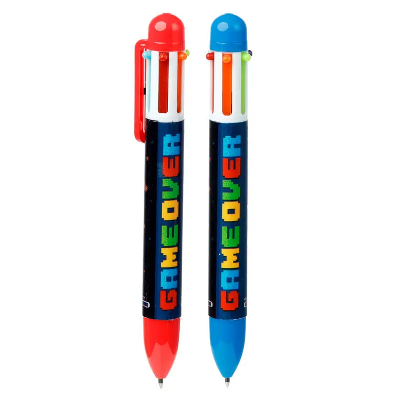 Penna a colori Puckator Game Over (x16)