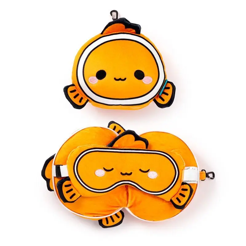 2-in-1-Reisekissen der Fisch Puckator Relaxeazzz Adoramals