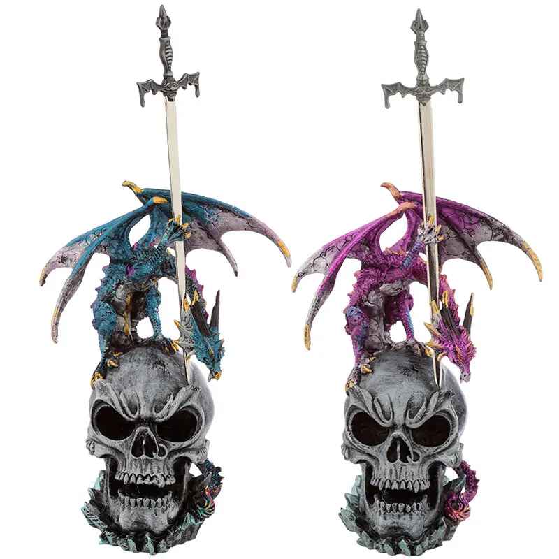 Figurine Dark Legends Dragon Maitre des Epées Puckator Figurine Dark Legends Dragon Maitre des Epées Puckator