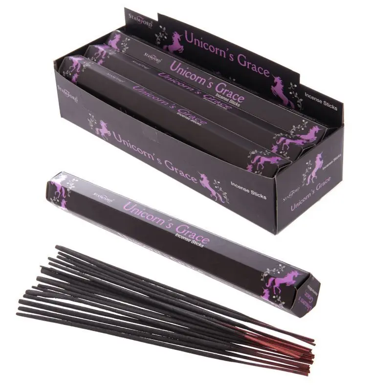 Bastoncini d'incenso grazia agli unicorni Puckator Stamford 37136