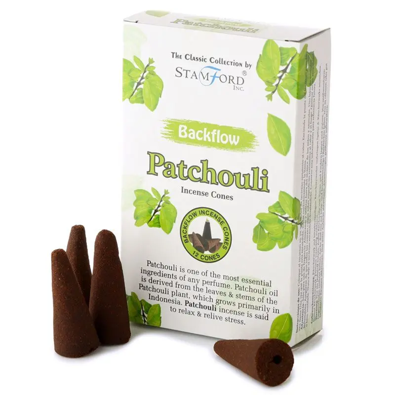 Coni d'incenso Backflow - patchouli 37428 Puckator Stamford