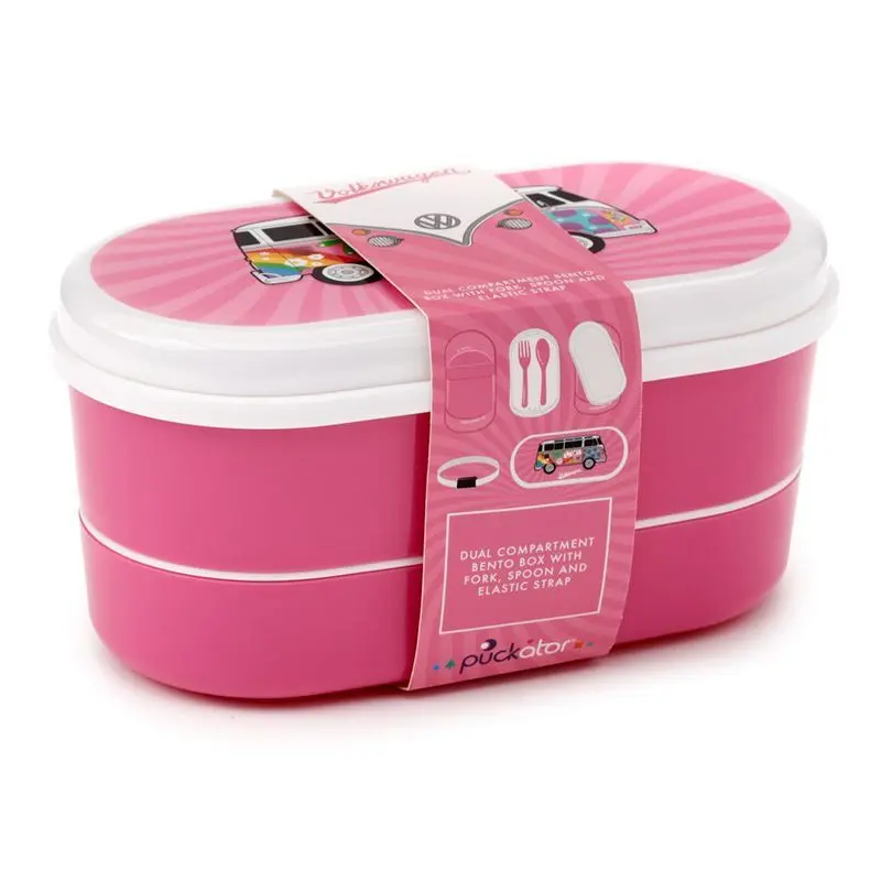 Lunch box compartimentata - Van Bus Combi VW T1 Summer Love Puckator Bento