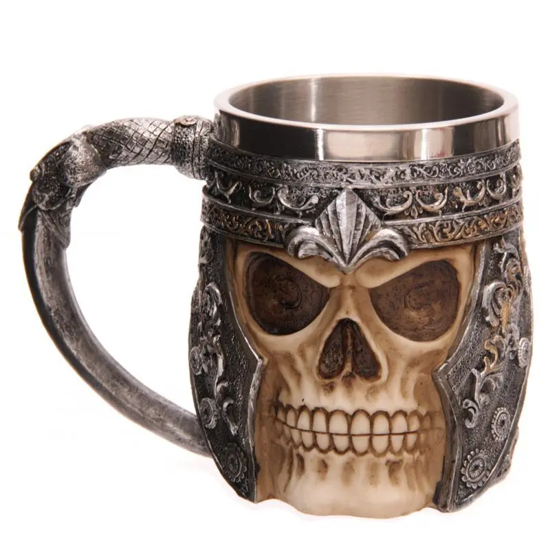 Objet décoratif chope guerrier Puckator