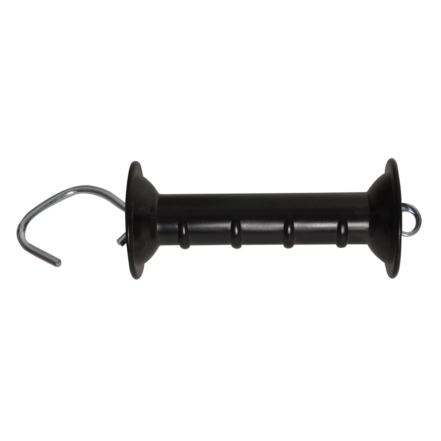 Limited-stretch handle with open hook Pulsara