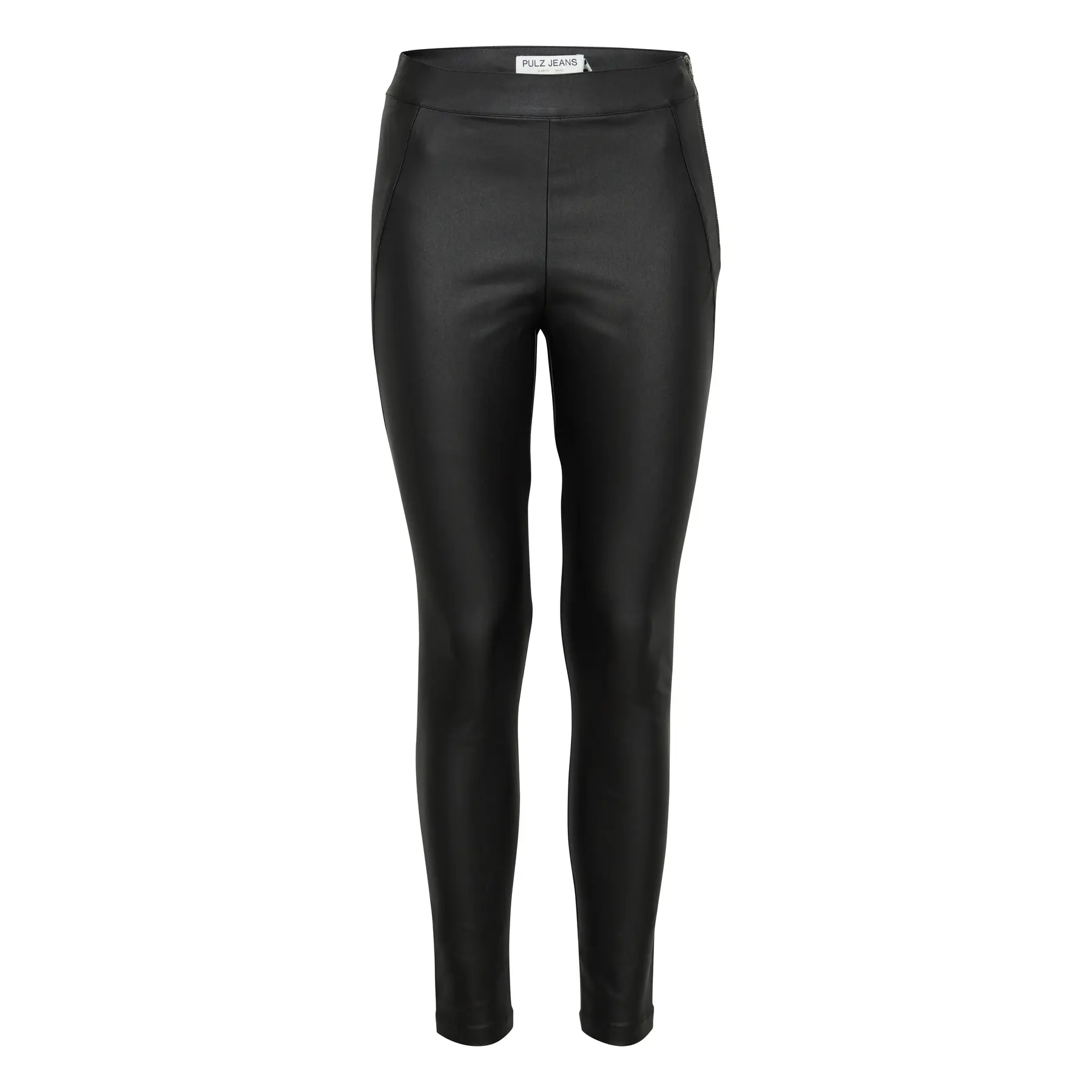 Pulz Jeans Women's Black High-Waisted Leggings Tokyo