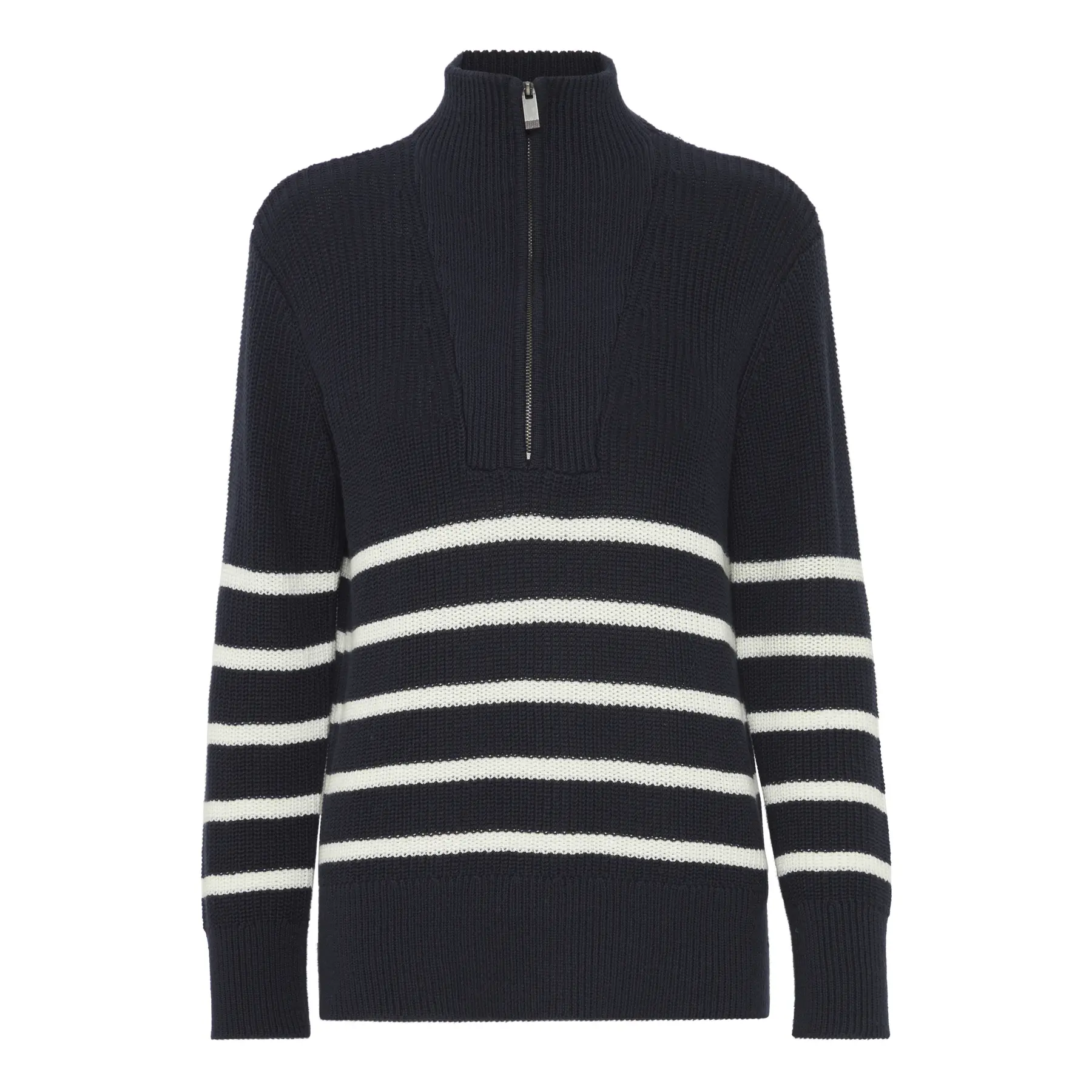 Pullover mit Reißverschluss, Damen Pulz Jeans Palma