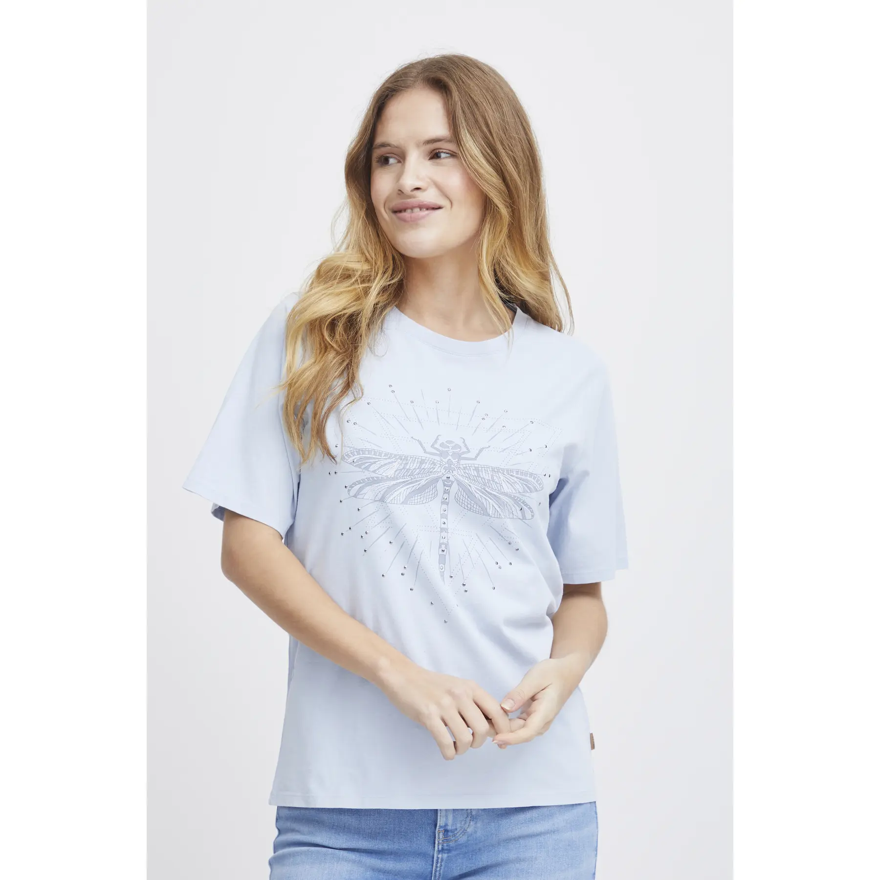 T-shirt da donna Pulz Jeans Dragonfly