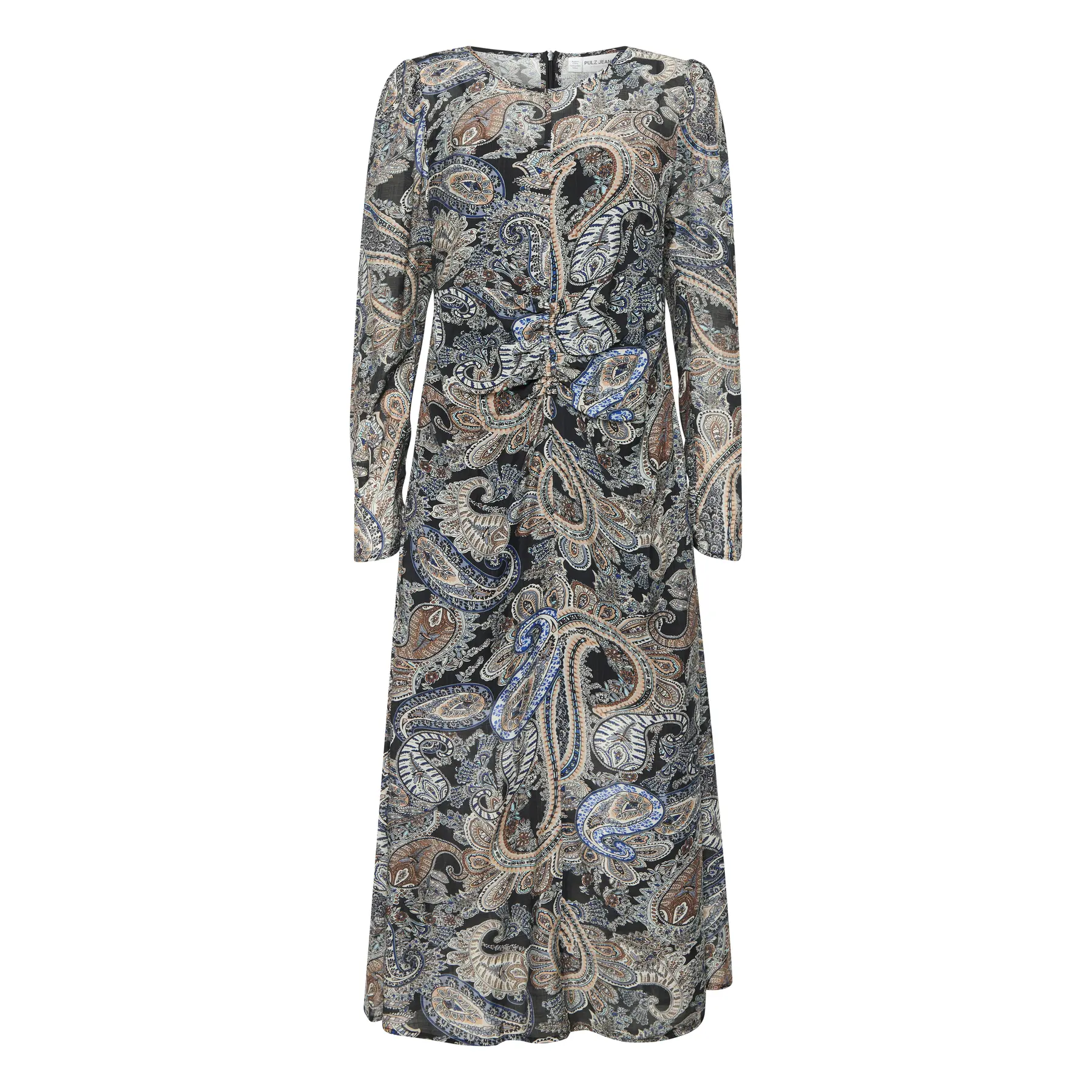 Kleid mit langen Ärmeln, Damen Pulz Jeans Jayla
