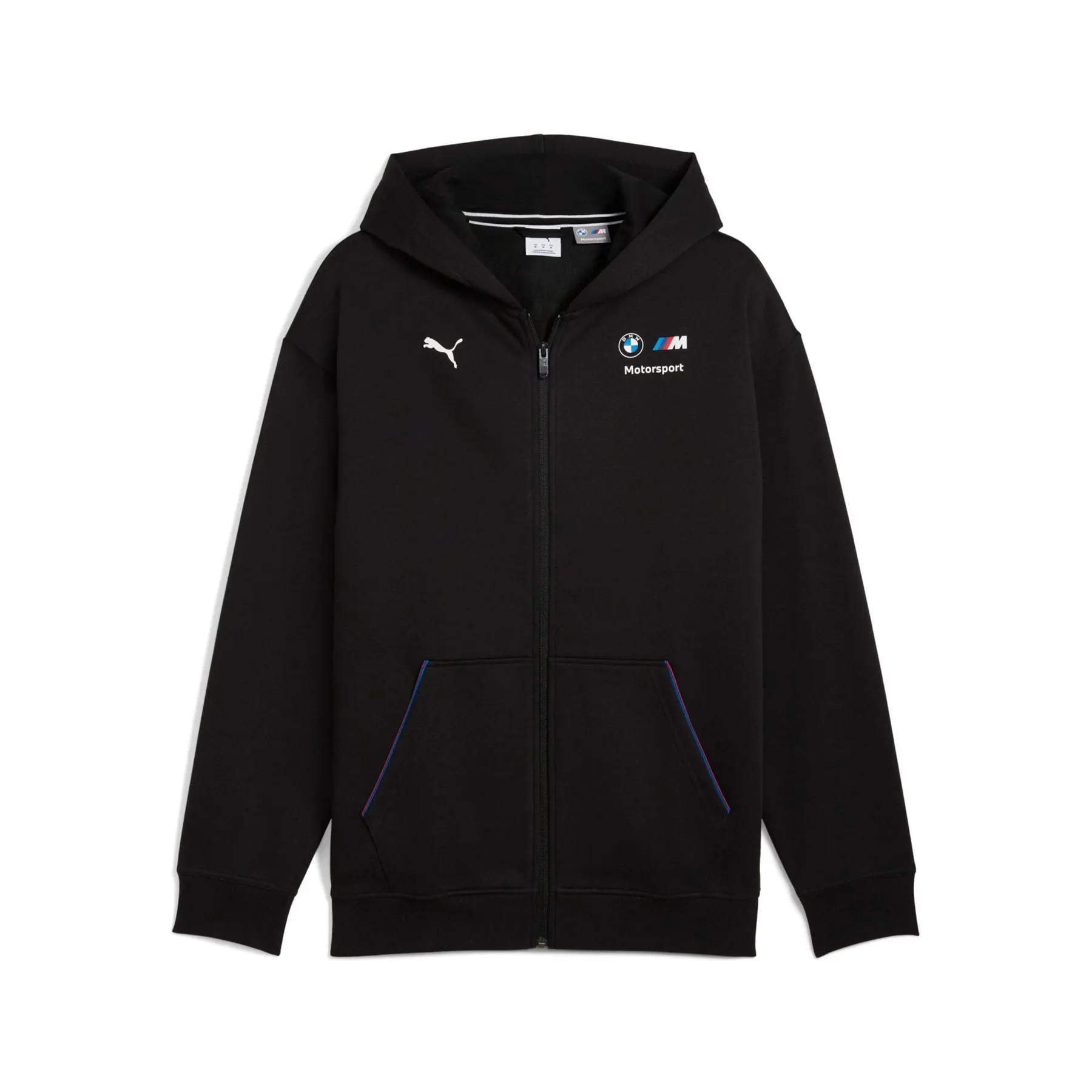 Felpa con cerniera a cappuccio Puma BMW MMS ESS
