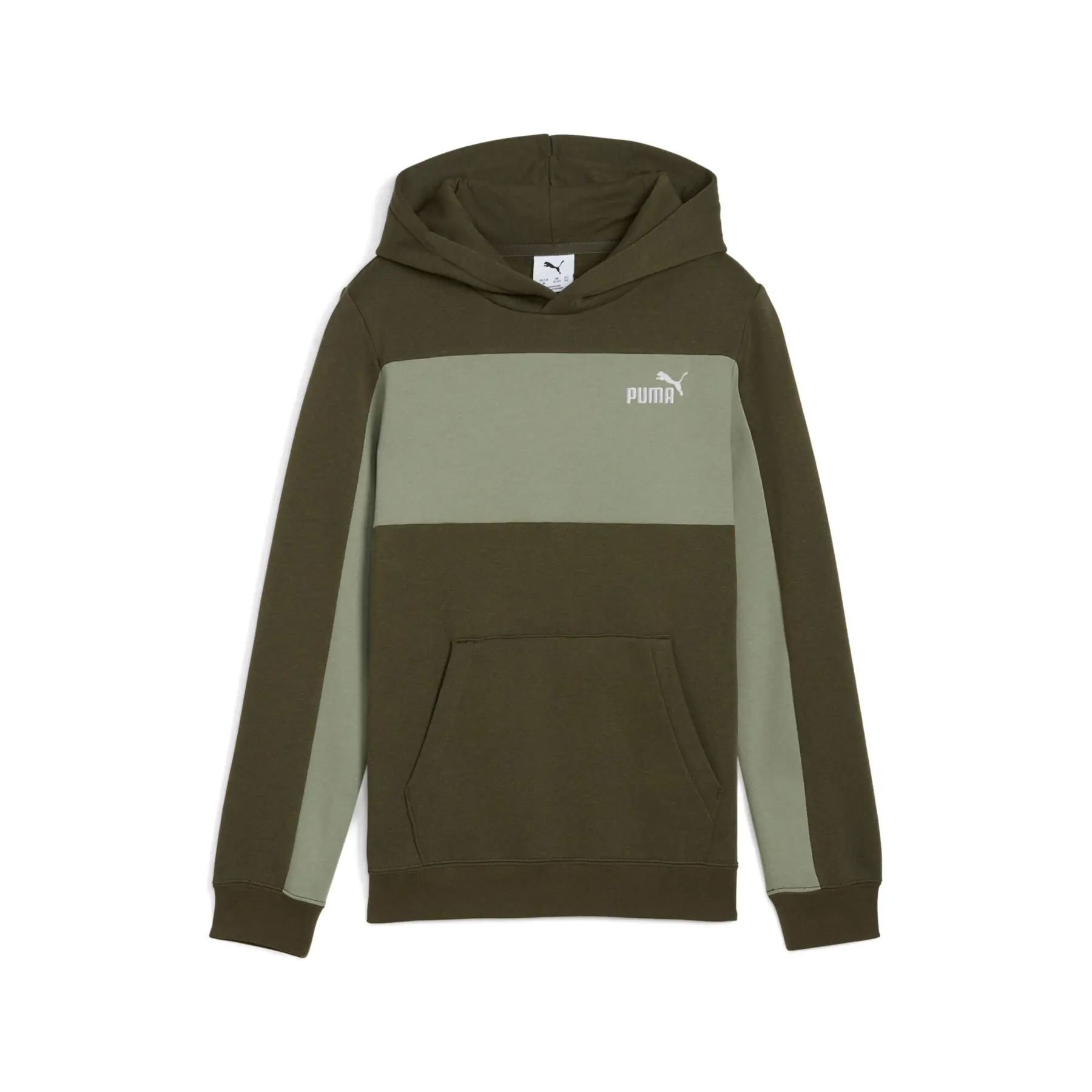 Felpa con cappuccio per bambini Puma Essentials Block Small Logo