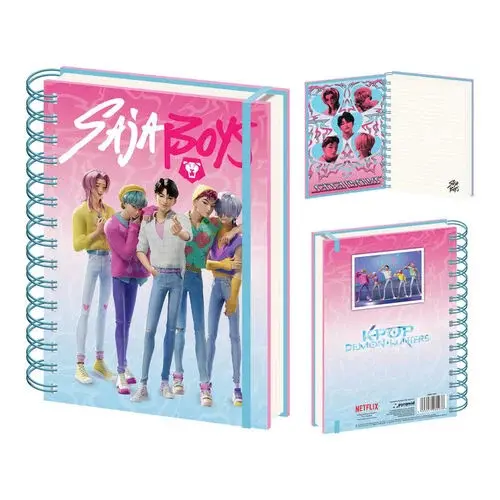 Carnet A5 mit Illustrationen Pyramid KPop Demon Hunters