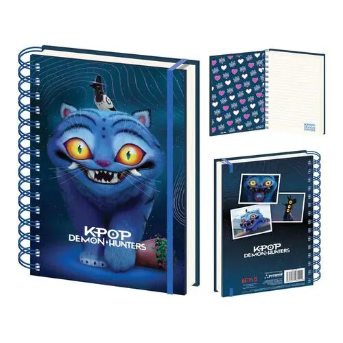 Carnet A5 avec couverture à effet 3D lenticulaire Pyramid KPop Demon Hunters Derpy