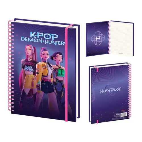 A4-Notizbuch mit Illustrationen Pyramid KPop Demon Hunters Derpy