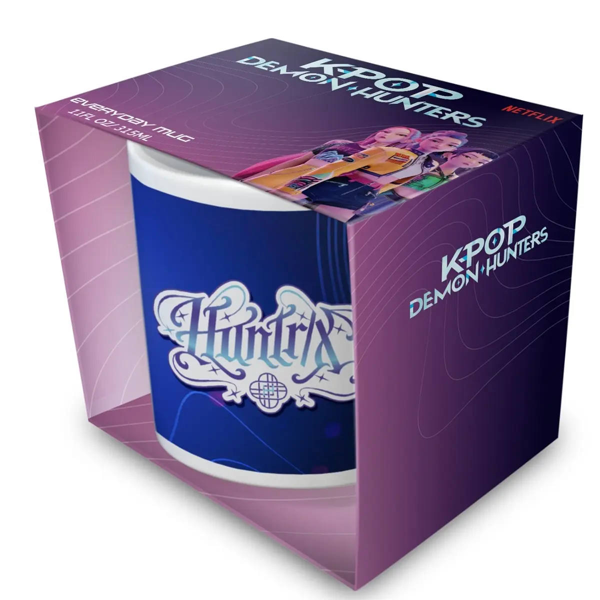 Mug Pyramid K-pop Demon Hunters (Huntrix Black)