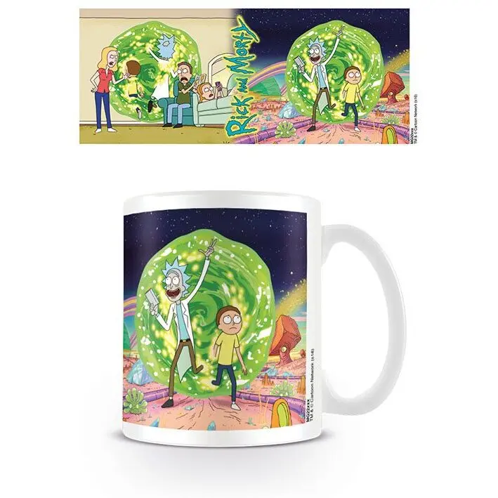 Tasse Pyramid Rick et Morty Portal