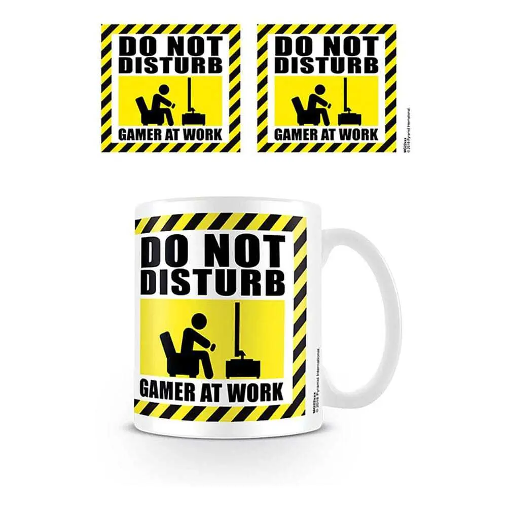 Tasse Pyramid Gamer at Work Do not Disturb