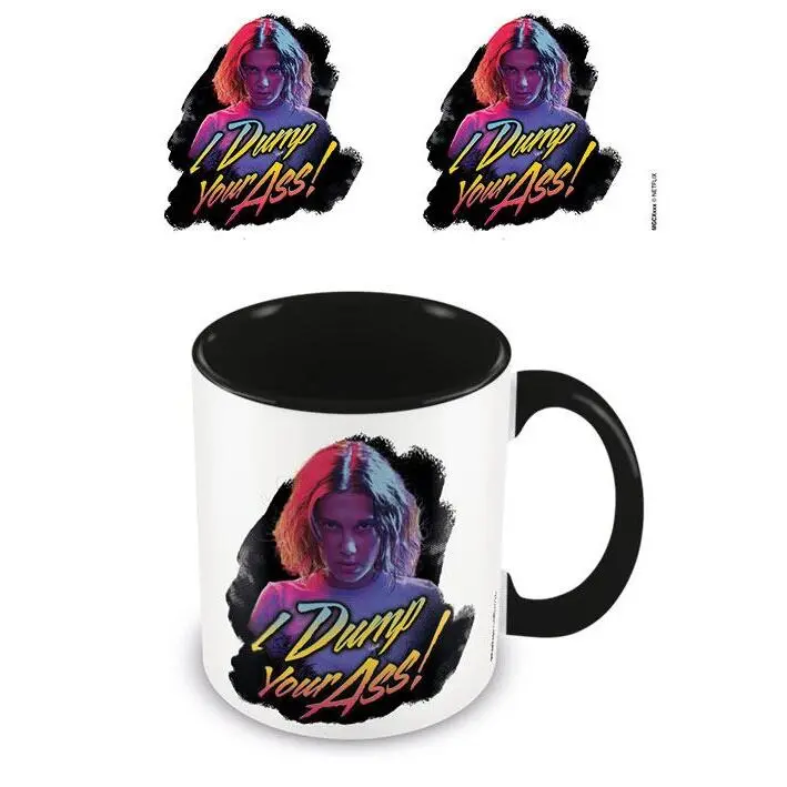 Tasse Pyramid Stranger Things Inner I Dump Your Ass Retro