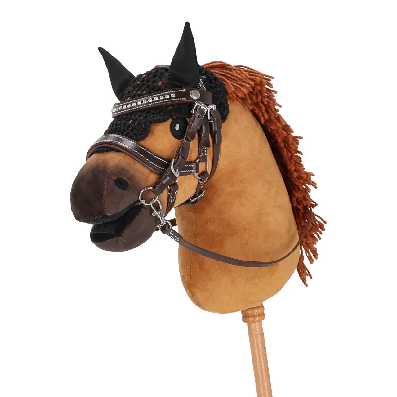 Cuffietta per cavalli QHP Ear Net Jump