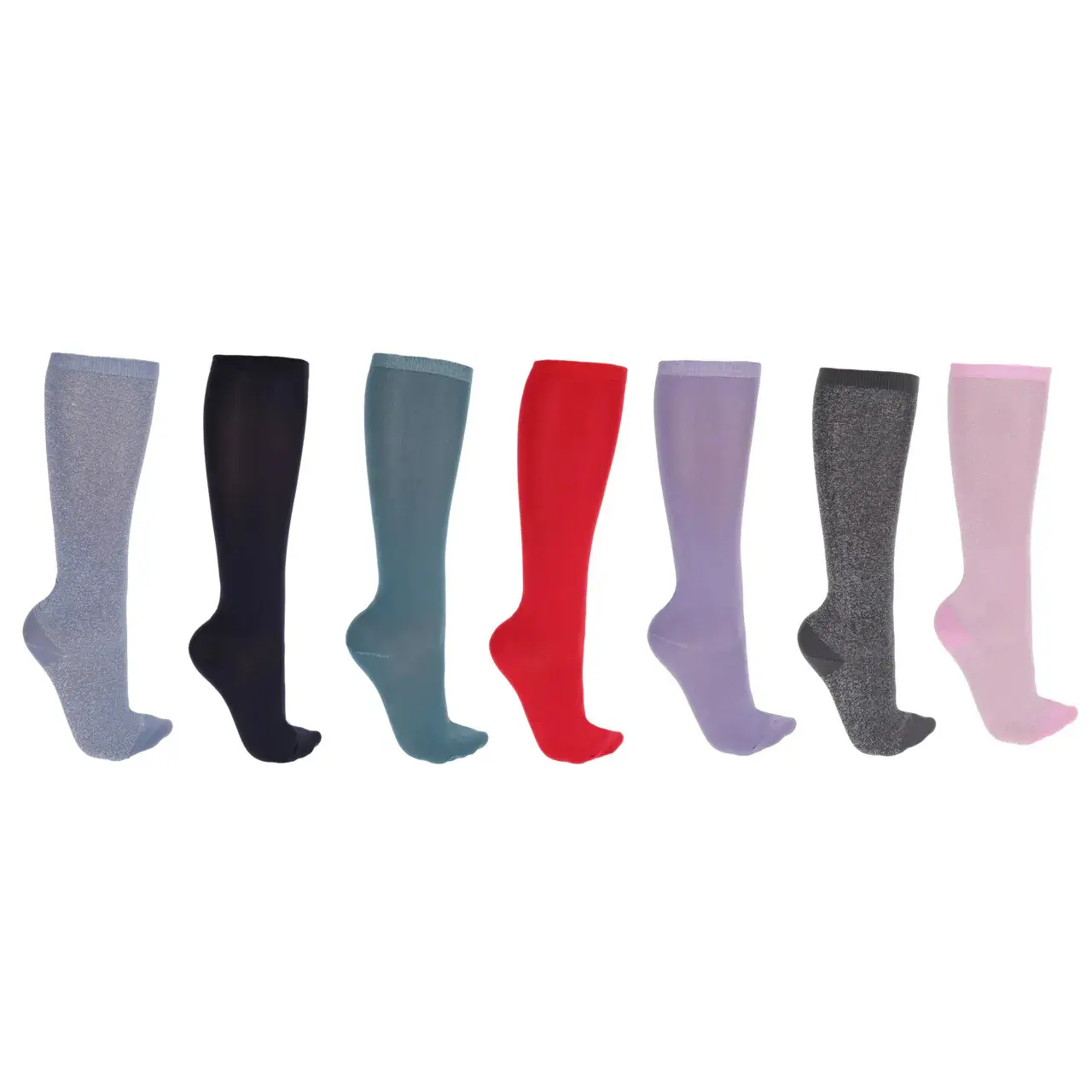 Calze da equitazione QHP Week (x7)