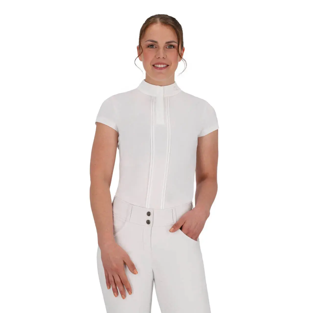 Camicia da concorso equestre da donna QHP Vaila