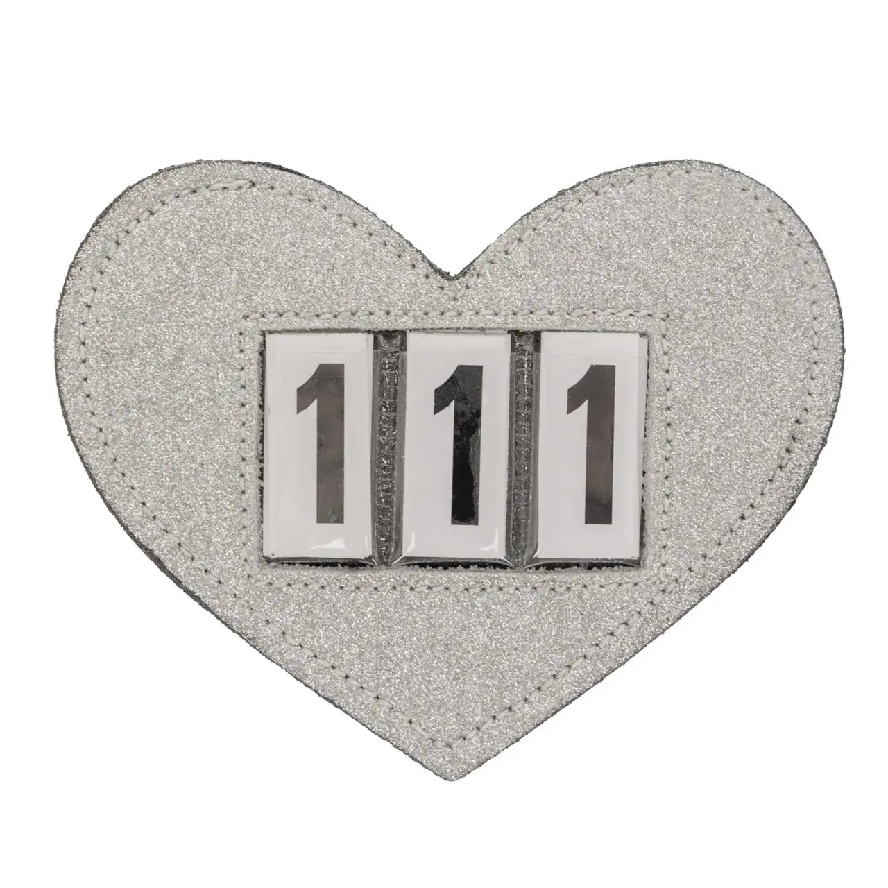 Porta numero in sella QHP Heart