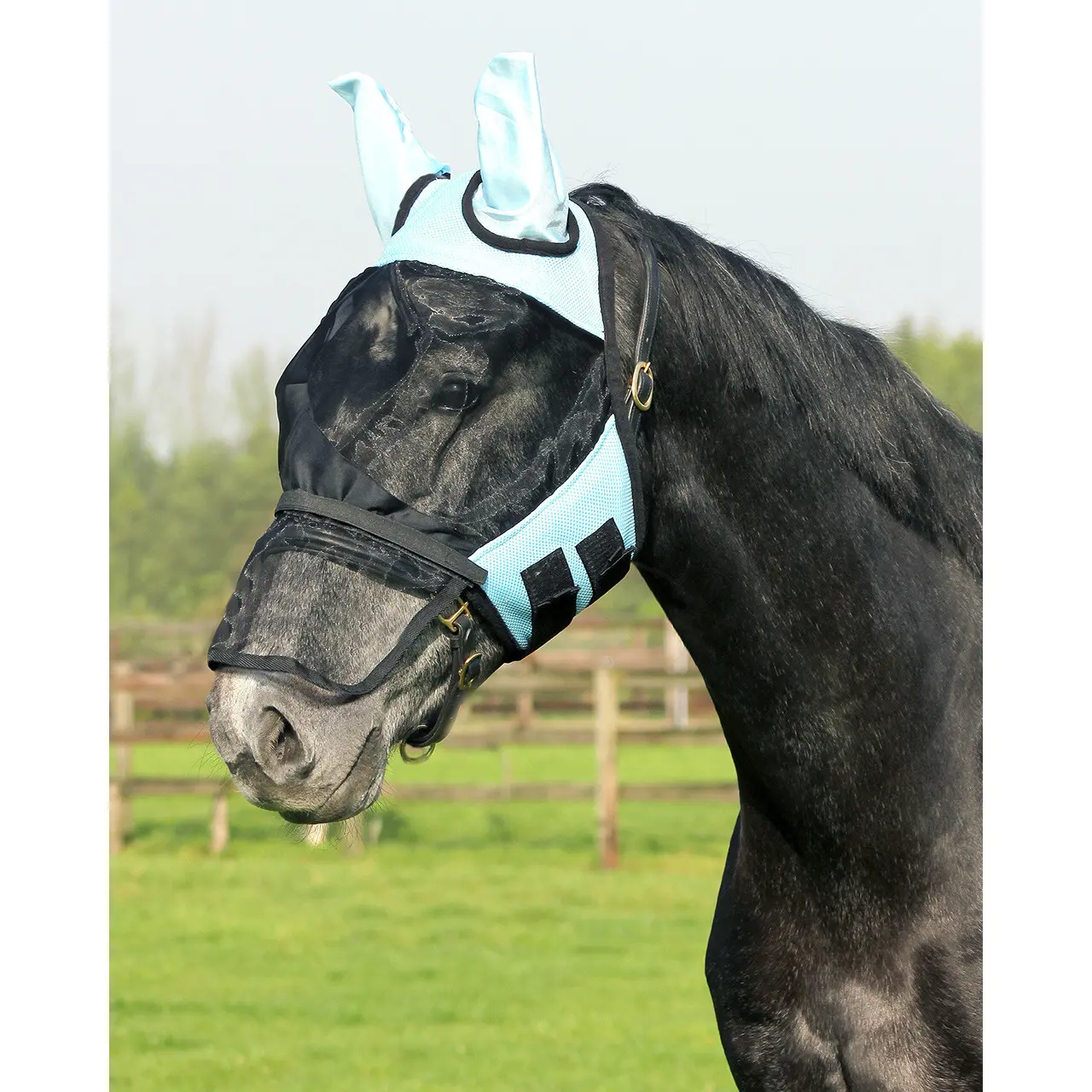 Maschera antimosche per cavalli QHP