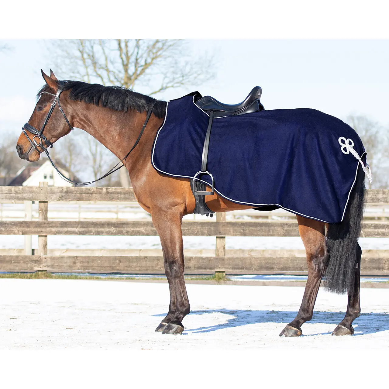 Tappeti per cavalli in pile QHP Ornament