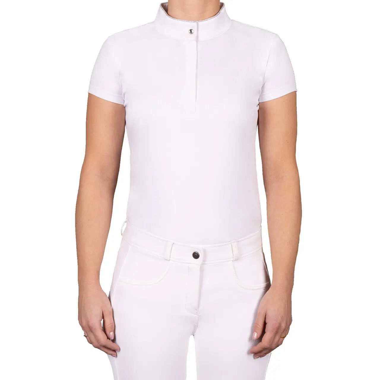 Reittunier-Polo Kinder Q-essentials Zayla