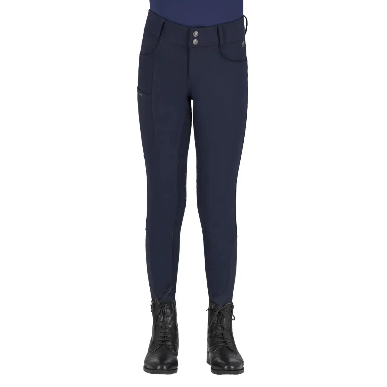 Children's full grip riding Trousers QHP Lymee