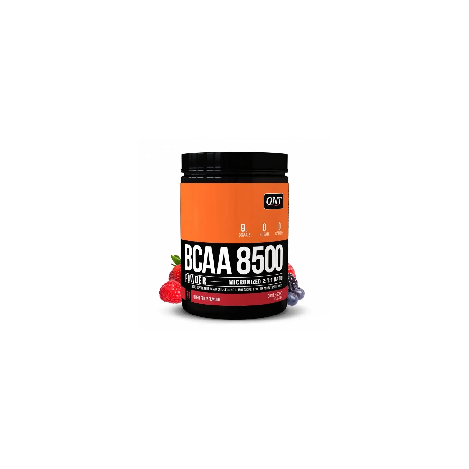 Aminoácidos QNT BCAA 8500 - Forest Fruit