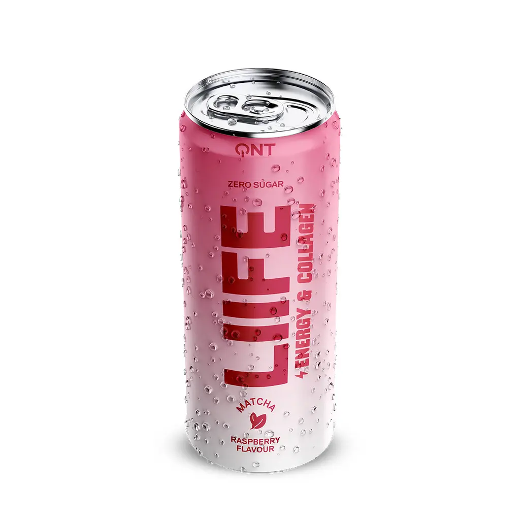 Energiegetränk QNT Matcha Raspberry